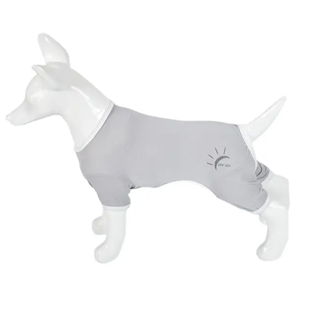 Casual Wear Stylish Summer Pet UV Protection Clothes Elastic Pet Sunscreen Clothes Quick Dry for