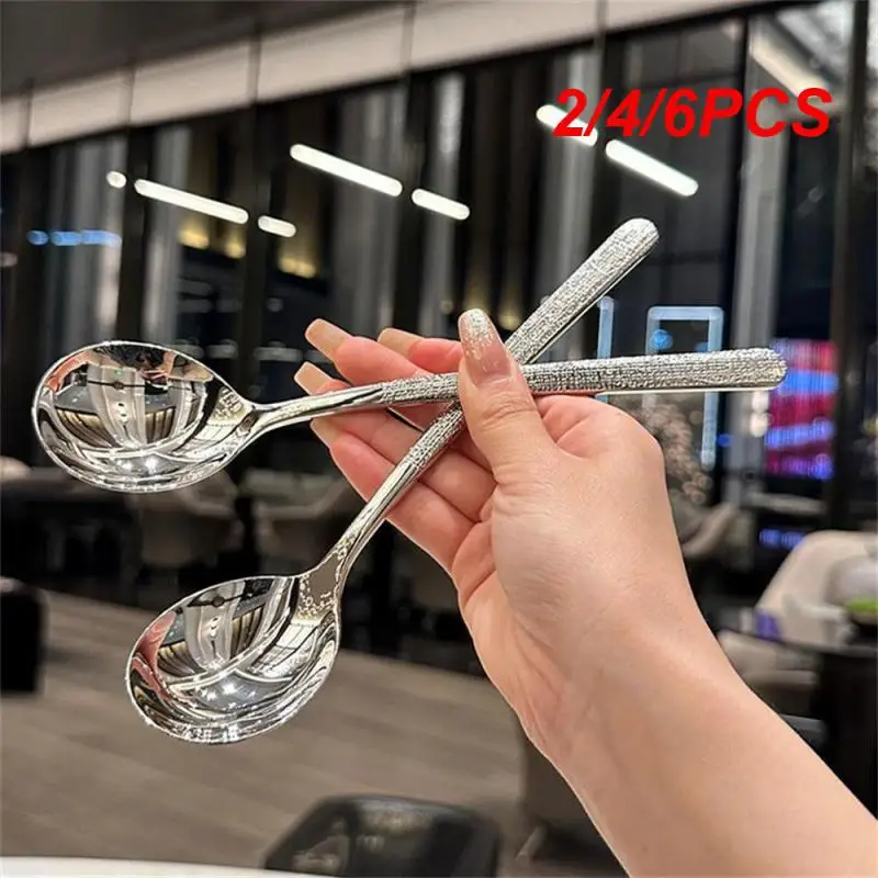 

2/4/6 шт., ложка для еды из высококачественных материалов