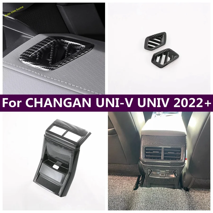 

Front Dashboard / Armrest Box Rear Air Conditioning Vent AC Outlet Cover Trim Fit For CHANGAN UNI-V UNIV 2022 2023 Accessories