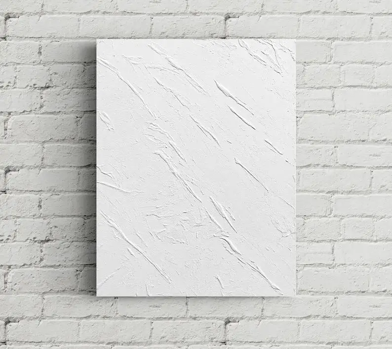 

White Textured Painting Textured Acrylic Painting On Canvas Contemporary Minimalist Art White Abstract Painting Texture Painting