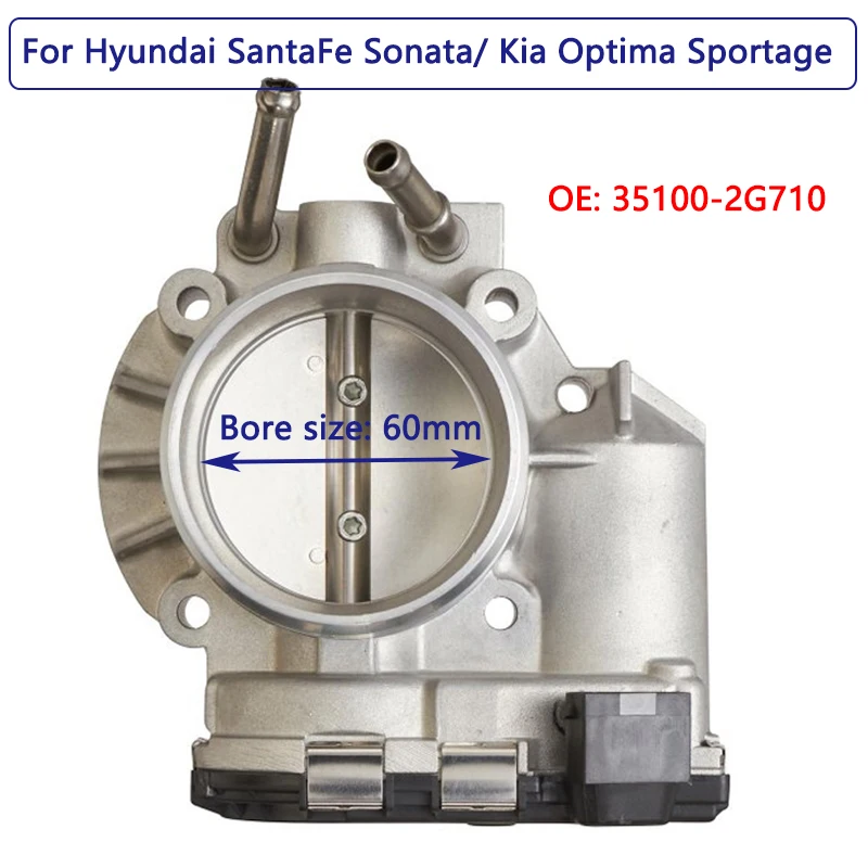 NEW Throttle Body for Hyundai Santa fe Sonata Kia Optima Sportage 2.0L