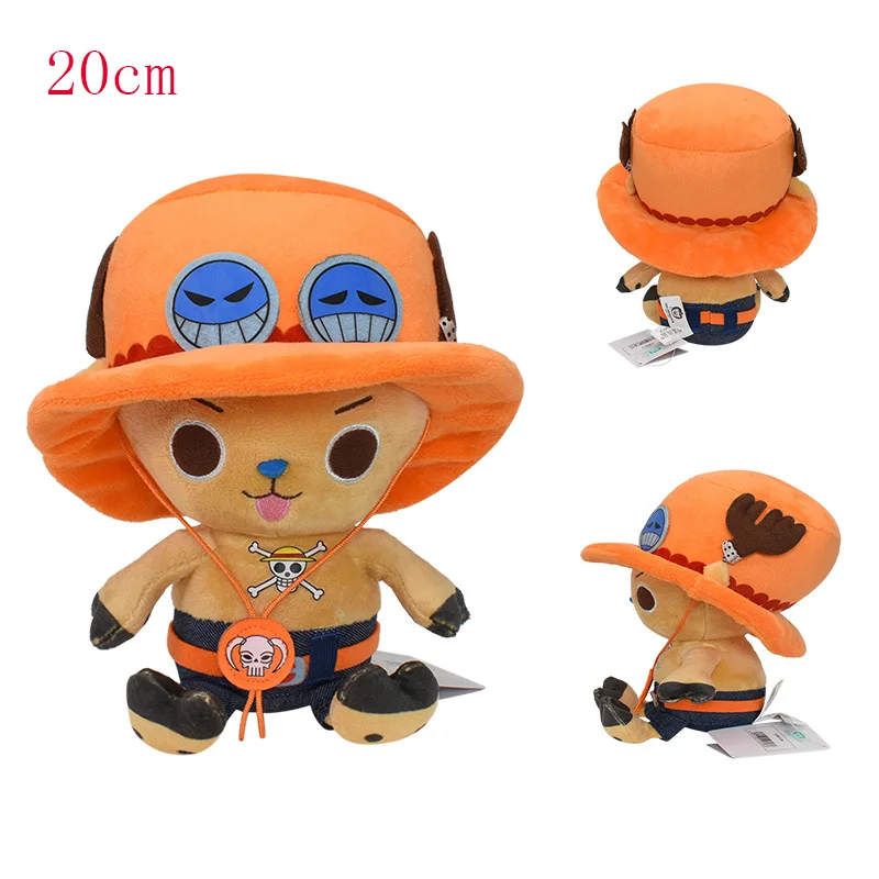 ONE PIECE Tony Tony Chopper Plüschtiere Monkey D Luffy Die Strohhut-Piraten Sign Weiche Stoffpuppen Geburtstagsgeschenk – Detail 9