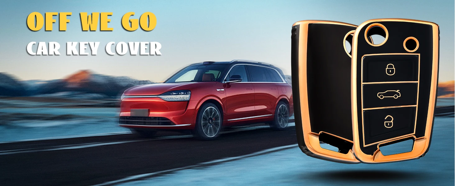 Neue Auto-Fernbedienung Schlüssel Fall Abdeckung Shell für VW Volkswagen Golf 7 MK7 Tiguan MK2 für SEAT Ateca Leon FR2 Ibiza für Skoda Octavia A7 – Detail 1