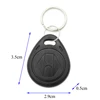 50Pcs RFID Tag Key Fob Keyfobs Keychain Ring Token 125Khz Proximity ID Card Chip EM 4100/4102 for Access Control Attendance 6