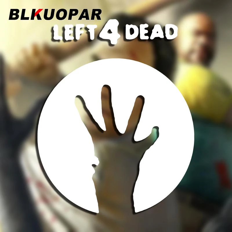 

BLKUOPAR левая 4 мертвой игры, Оригинальная виниловая наклейка, Солнцезащитная высечка, кондиционер, багажник автомобиля