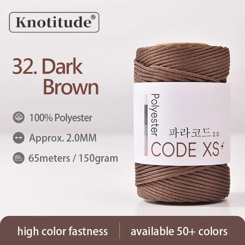 Durable 2mm Paracord - 65m Outdoor Adventure Cord