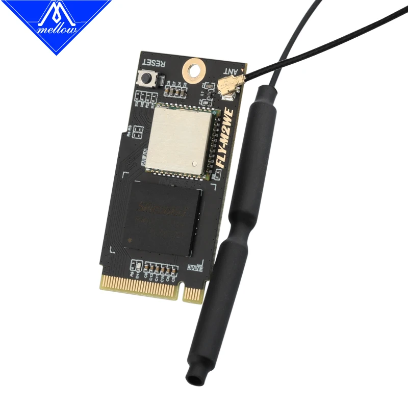 Placa Mellow-fly-m2we V1.0 16g Emmc e 5g Wifi Mais Rápido Mais Estável para Impressora 3d Fly-delta Gemini V2.0 Board Klipper Rrf - Imagem 5
