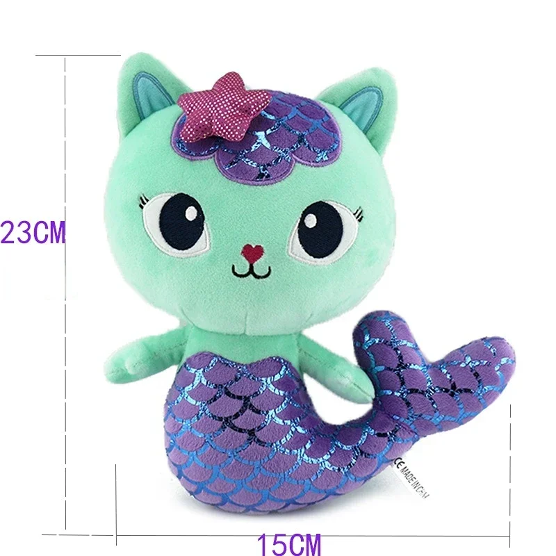 ギャビードールハウスぬいぐるみメルキャット漫画ぬいぐるみ笑顔猫車猫