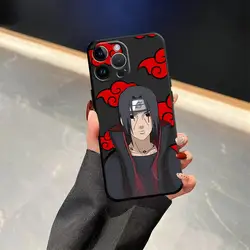 Uchiha Itachi Black Soft Phone Cover - Anime - Inspired Design - iPhone 6 s (Mix01)