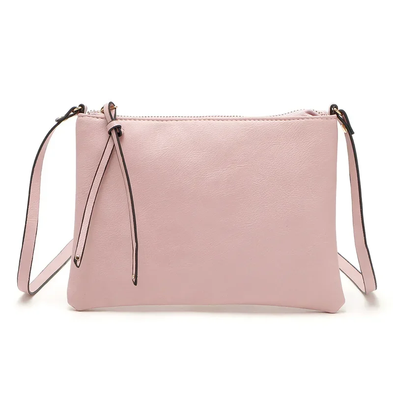 Vintage Slim Thin Women Leather Messenger Bag Envelope Crossbody Bag for Ladies Mini Shoulder Handbag Purses Hand leather handbag women handbags crossbody bags