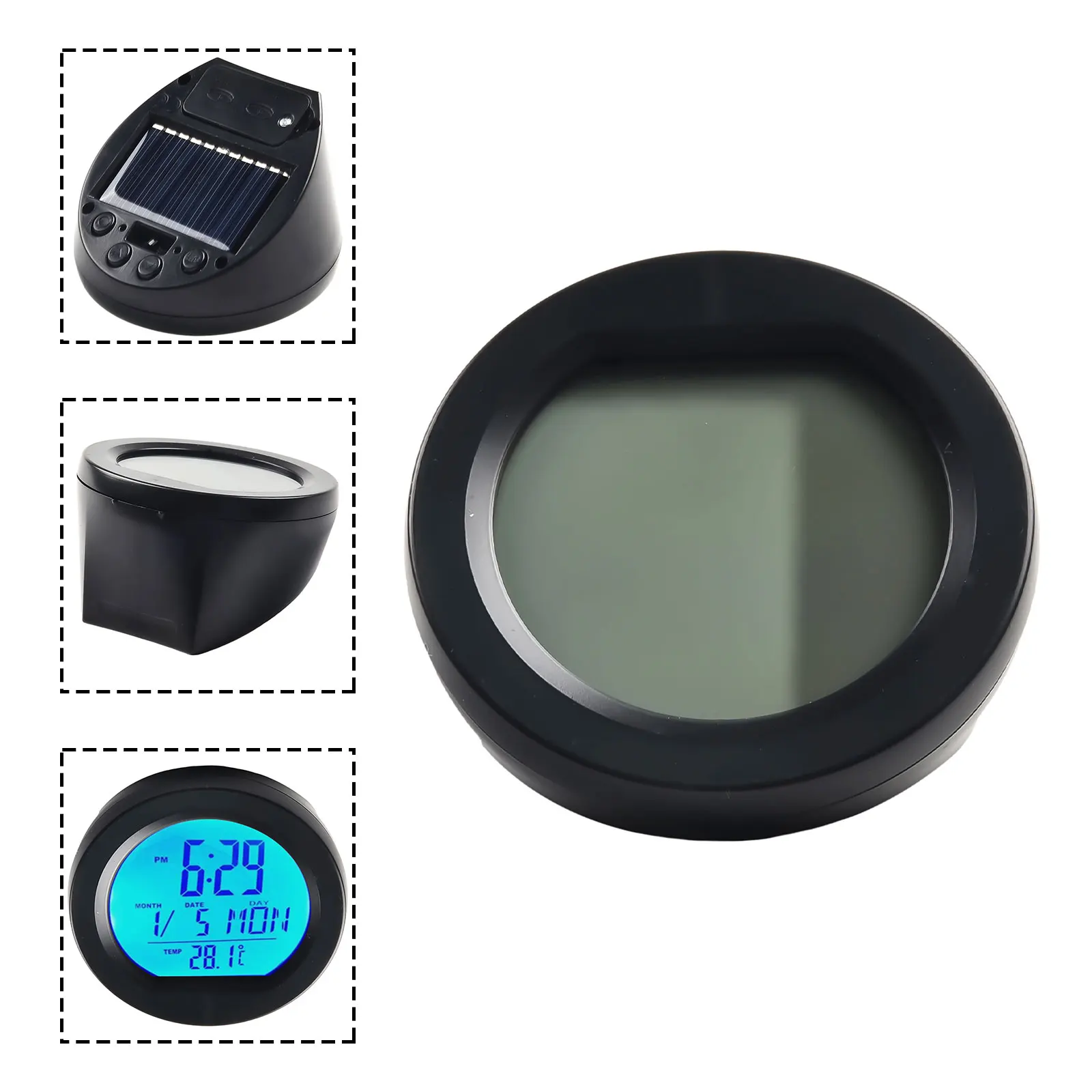 

Car&Truck Parts Car Clock 0-50C Degrees 12/24 Hour Format Build-in Battery Display Accurate Temperature Brand New