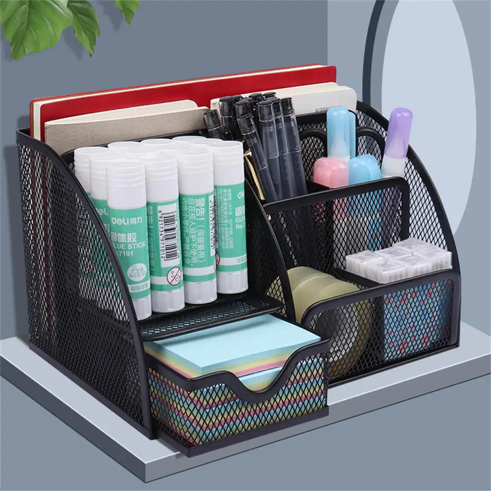 Office Organization and Storage Desk Organizer Small Plastic