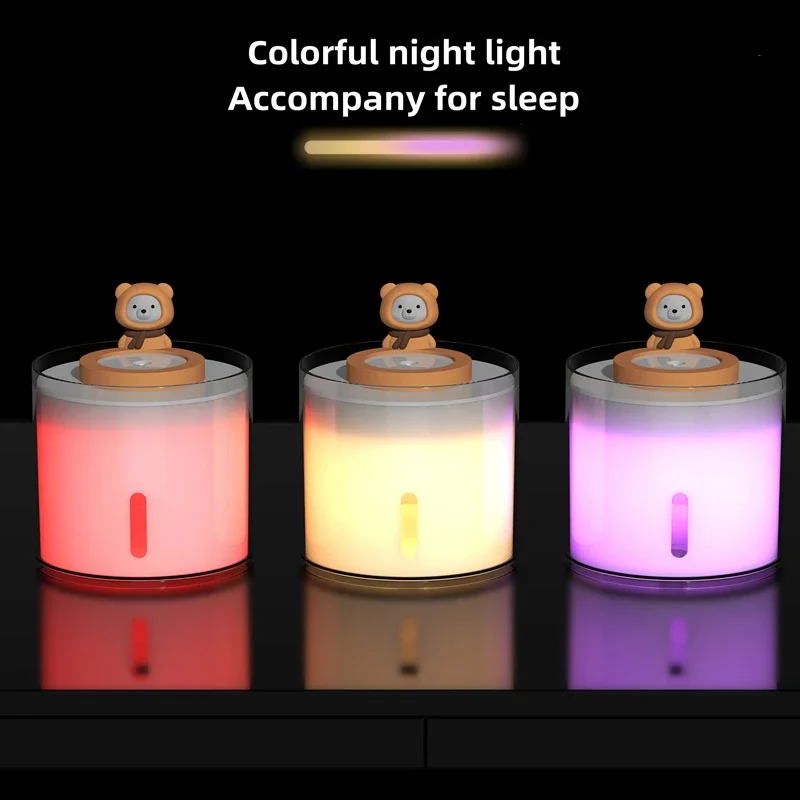 Xiaomi Mijia USB Air Humidifier Electric Aroma Essential Oil Diffuser with LED Light for Kids Room Fragrance Mist Maker Fogger 4