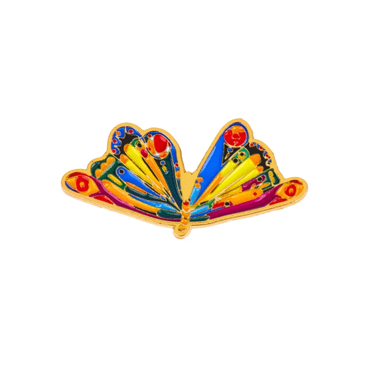 Eat The Rich Enamel Lapel Pin – Bold Accessory for Hats, Clothes, Backpacks & More