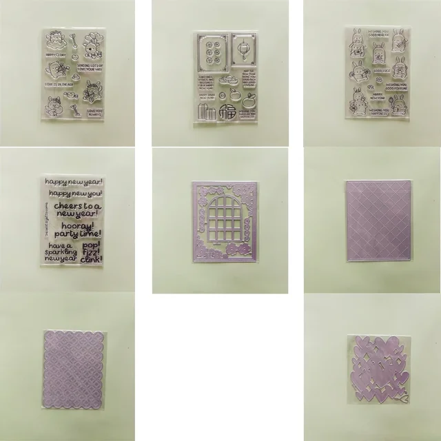 스크랩북 연습용 금속 절단 다이 및 스탬프