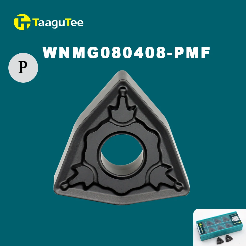 

10Pcs WNMG080408 PMF TT4125 Carbide Inserts External Turning Tools Metal Turning Tools Machine Blade Parts Lathe Cut
