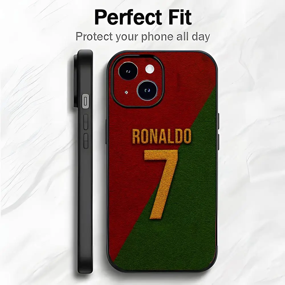 Football Star CR7 Cristiano Ronaldo Soft Phone Case - Lightweight and Durable