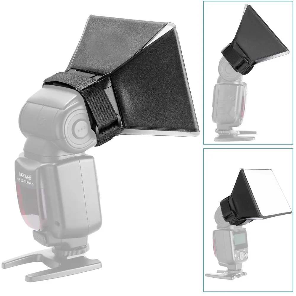 Fotografia Softbox Flash Diffusore Portatile Bounce Softbox Kit Flash Lambency Box Softbox