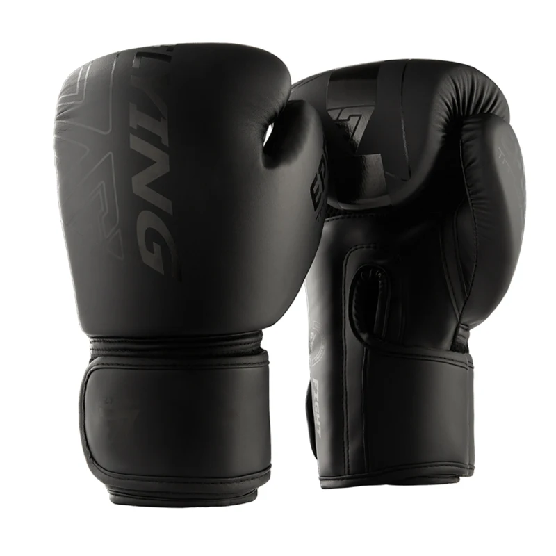 ZTTY-guantes de boxeo de medio dedo para hombre, guantes de boxeo