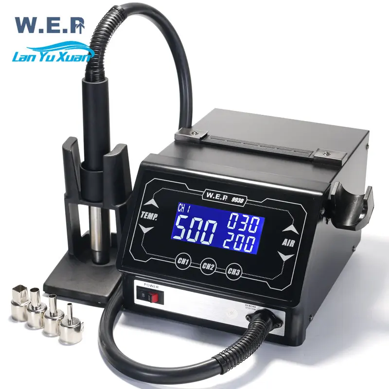

WEP 993D basic version professional vacuum suction hot air bga rework station