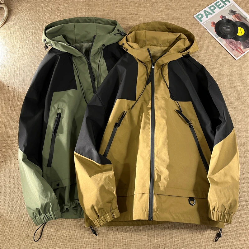 

2023 Autumn New Function Jacket Men Hooded Casual Sports Windproof Streetwear Y2K His-and-hers Clothes Coat Woman Men Clothing