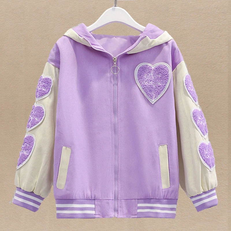 Veste coupe vent pour enfants et adolescentes, manteau Trench pour