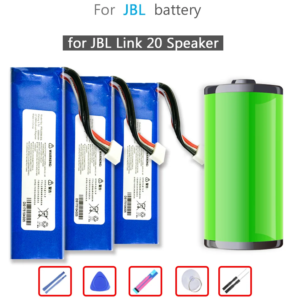 Аккумулятор P763098 01A 6000 мАч для колонки JBL Link 20 Link20 |