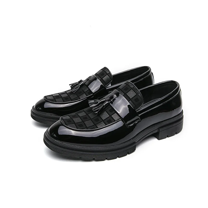 Leather Shoes For Men Business Formal Dress Tenis De Hombre Moccasins Mokasin Tenis Caballero Designer fashion