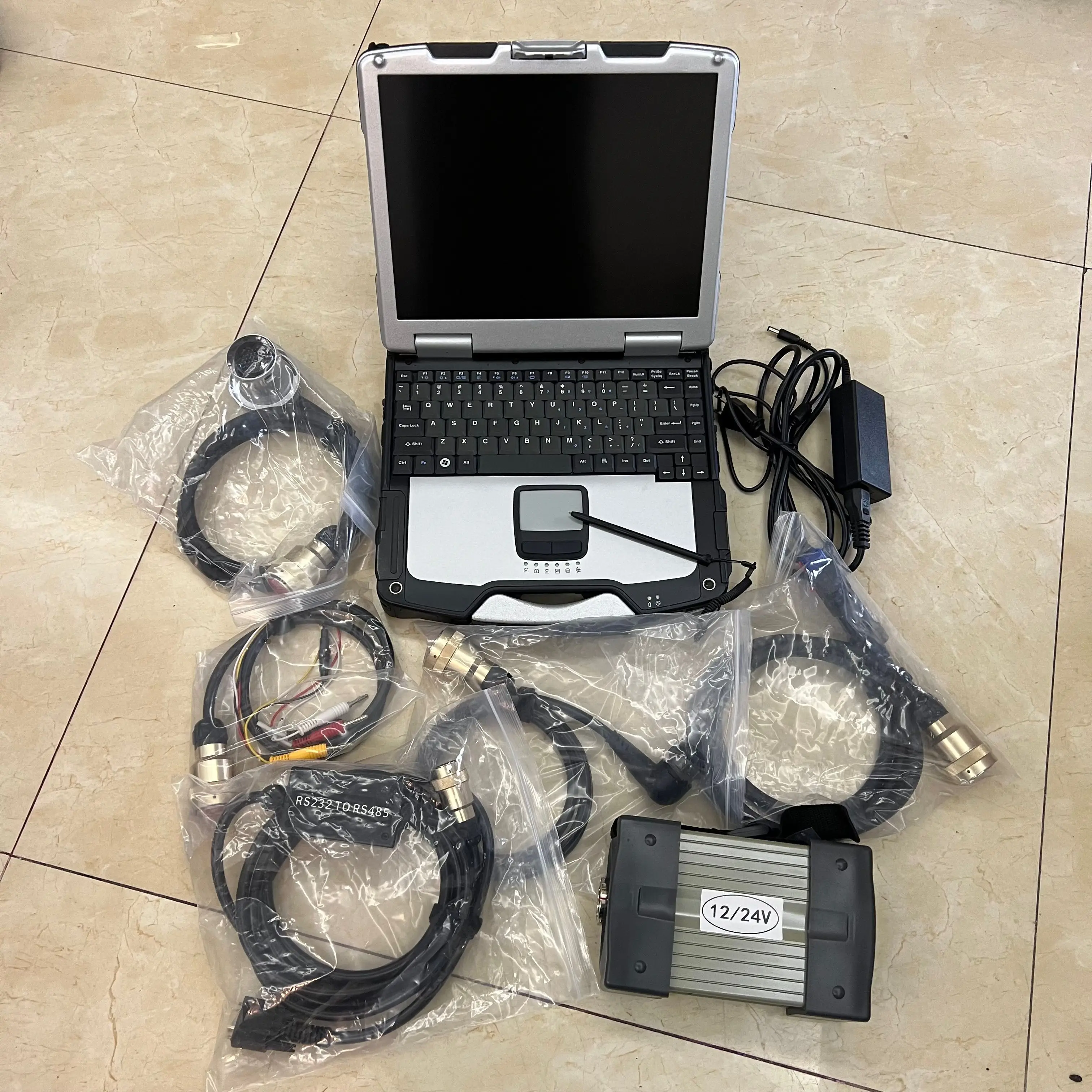 

Мультиплексор Mb Star c3 с кабелями, программное обеспечение, 120 ГБ SSD, диагностический компьютер Cf30 4G, полный комплект для автомобилей и грузовиков, готовый к использованию