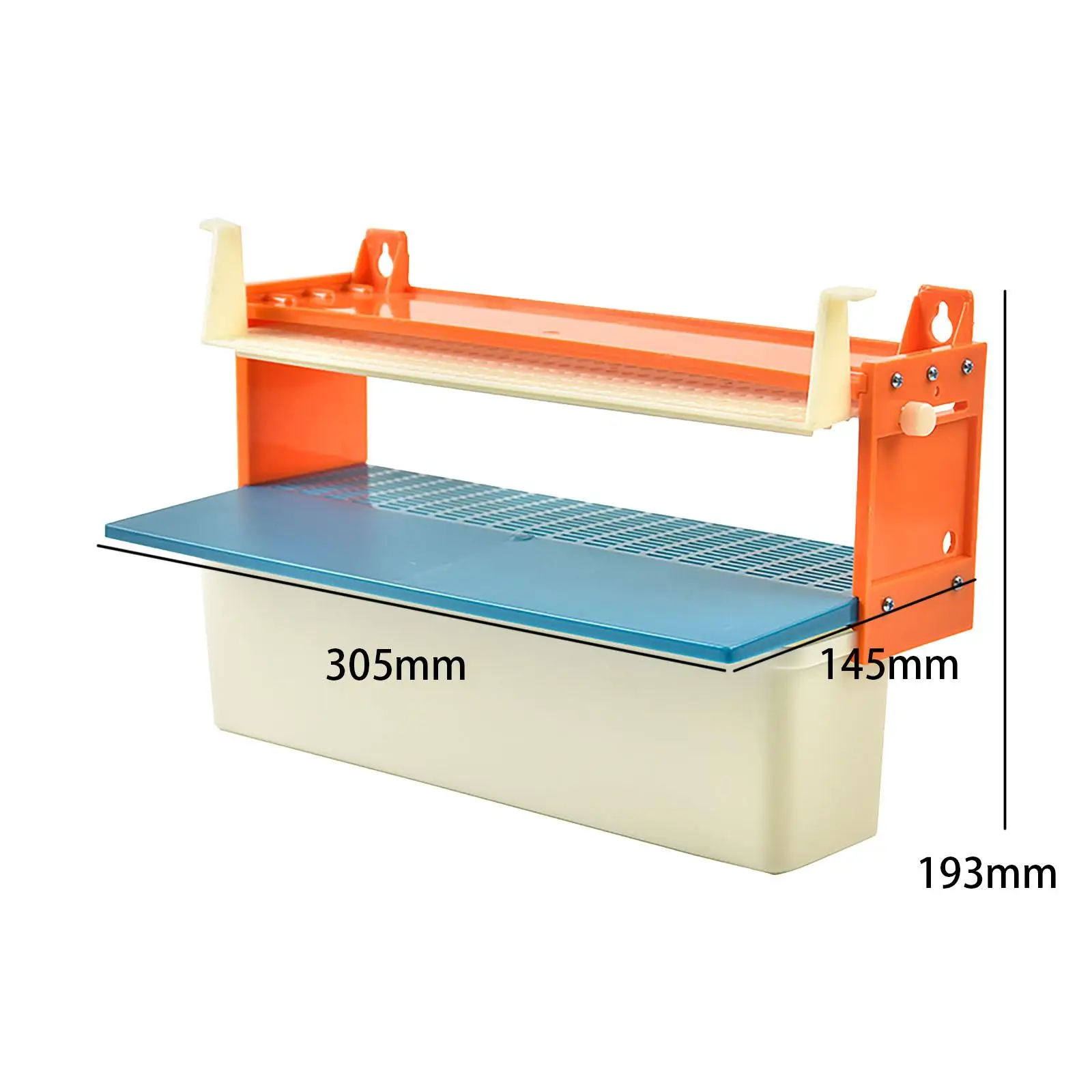 Pollen Trap Collector Hanging Holes 19.3x30.5cm Accessories Tray Entrance Apiculture Industry Sturdy Easily Install
