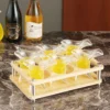 6 Holes Wooden Glass Holder Display Rack Bar Wine Drinks Cup Storage Carrier Flight Tasting Serving Tray Kitchen Tools 4