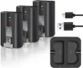 3 batteries charger