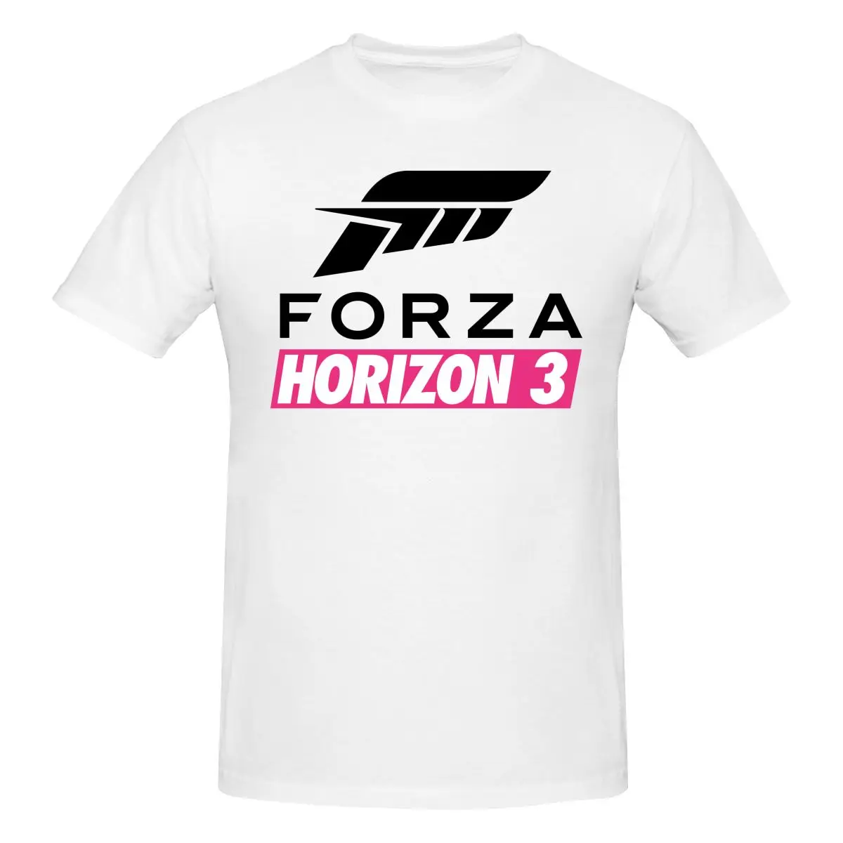 New Forza Horizon T-Shirt Uomo Stampa Girocollo T-Shirt Estate Moda Manica Corta T-Shirt In Cotone