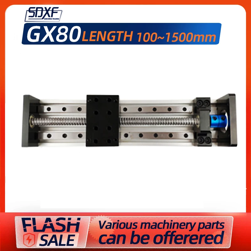 

SGX ball screw slide single track linear guide slide module set stepper motor high precision cross
