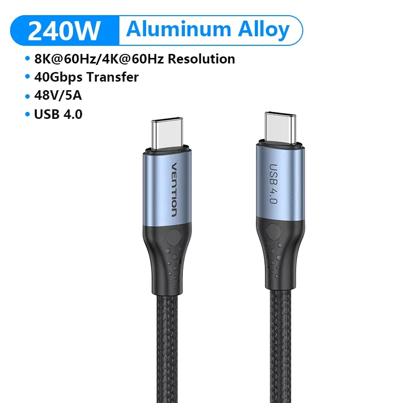 Vention 100W USB-C Fast Charging Cable