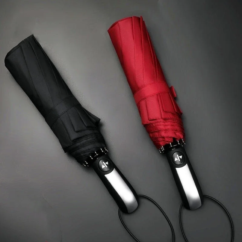 Car Automatic Folding Windproof Sunshade Umbrella For Skoda KODIAQ Auto Accessories