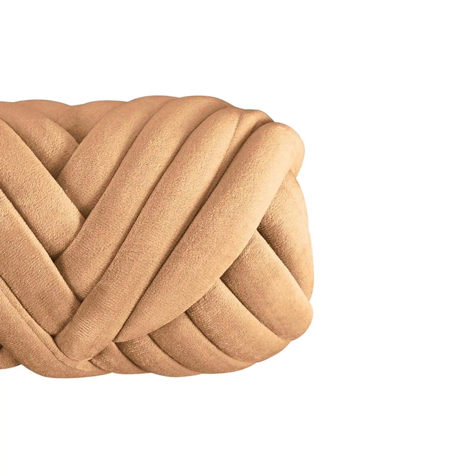 Cotton Polyester Chunky Yarn Jumbo Tubular Yarn Crocheting Tube Giant Soft Yarn Hand Knit Weight Yarn for Throw Blanket Baskets 5
