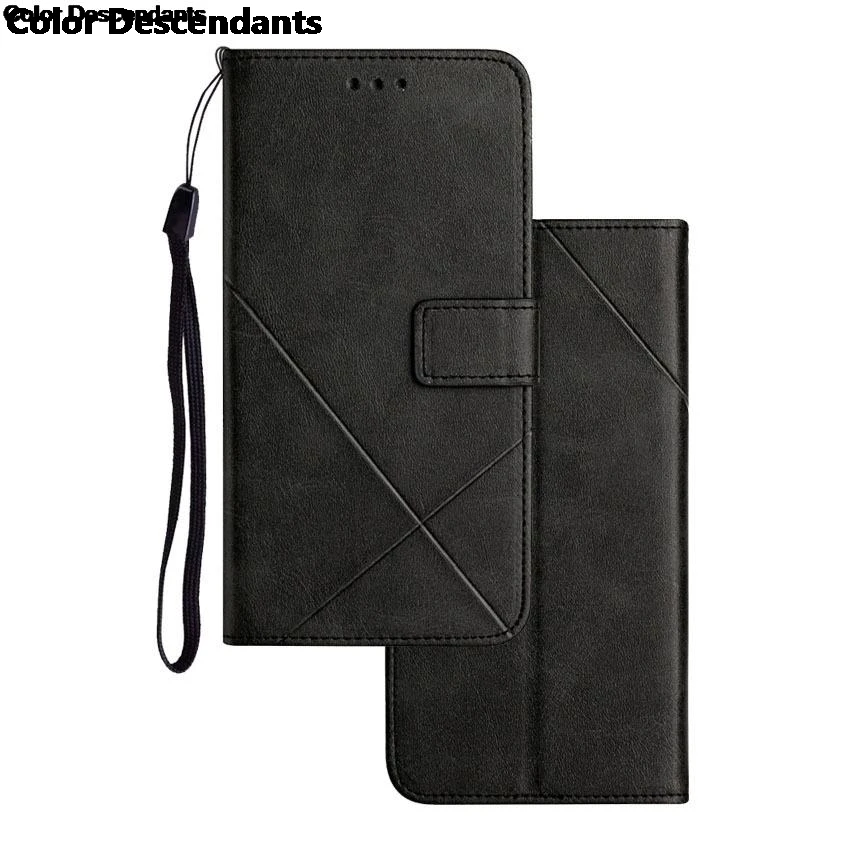 Elegant Flip Leather Phone Case with Stand and Dirt-Resistant Design