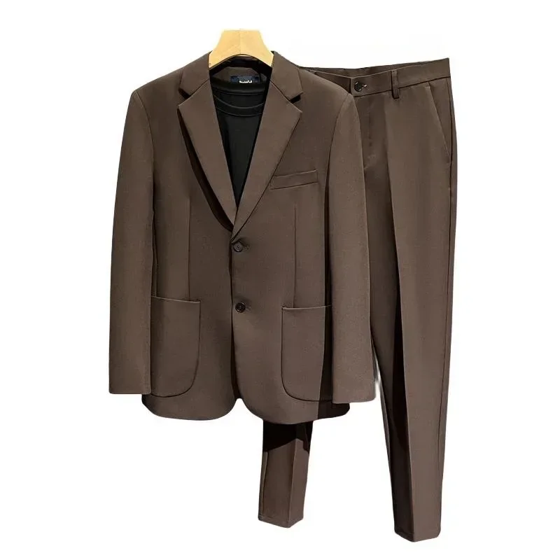 

3069 suit men's Korean style slim fit jacket