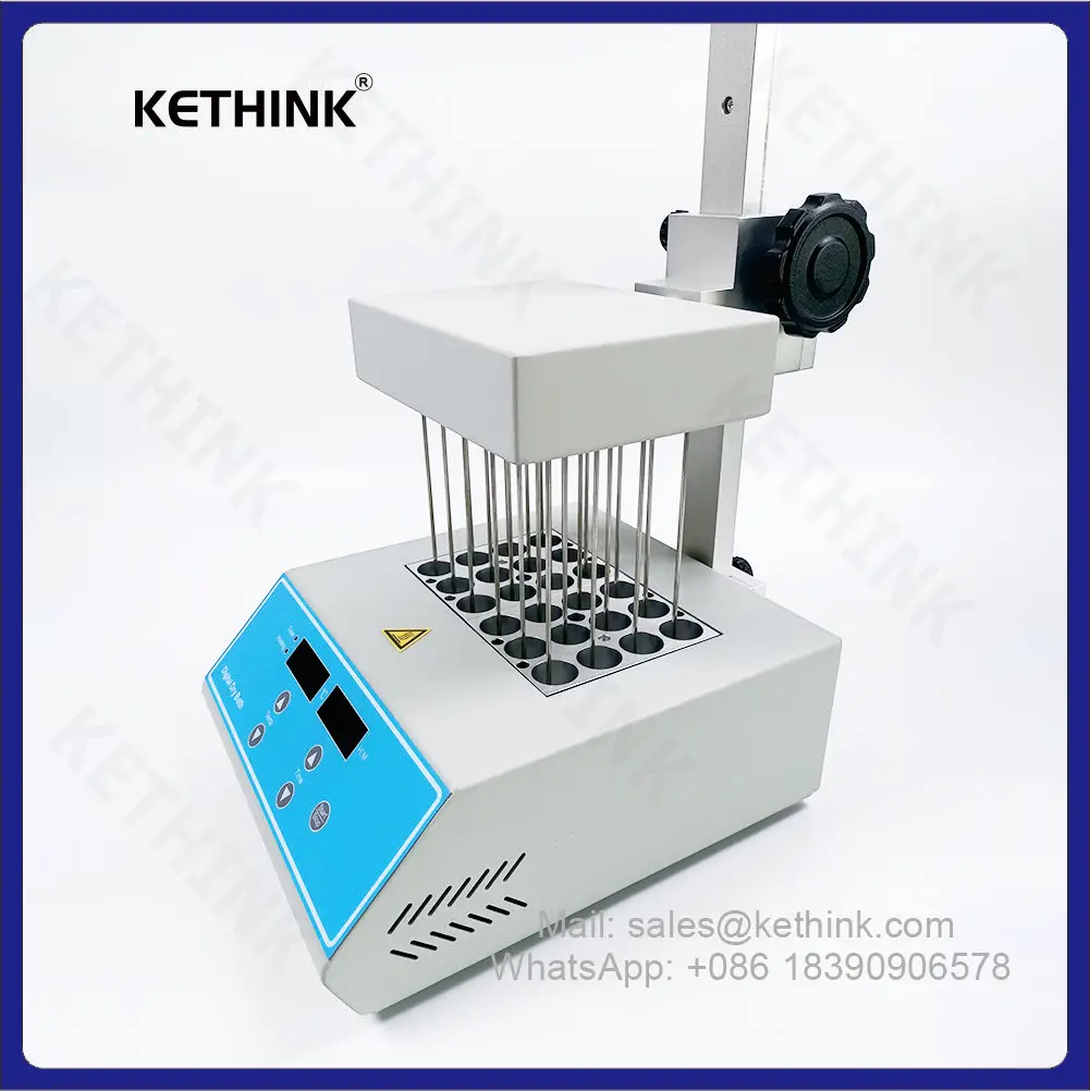 KETHINK 실험실 장치 KT-ND100-2, 휴대용 액체 샘플 농축 기계, 질소 샘플 농축 장치