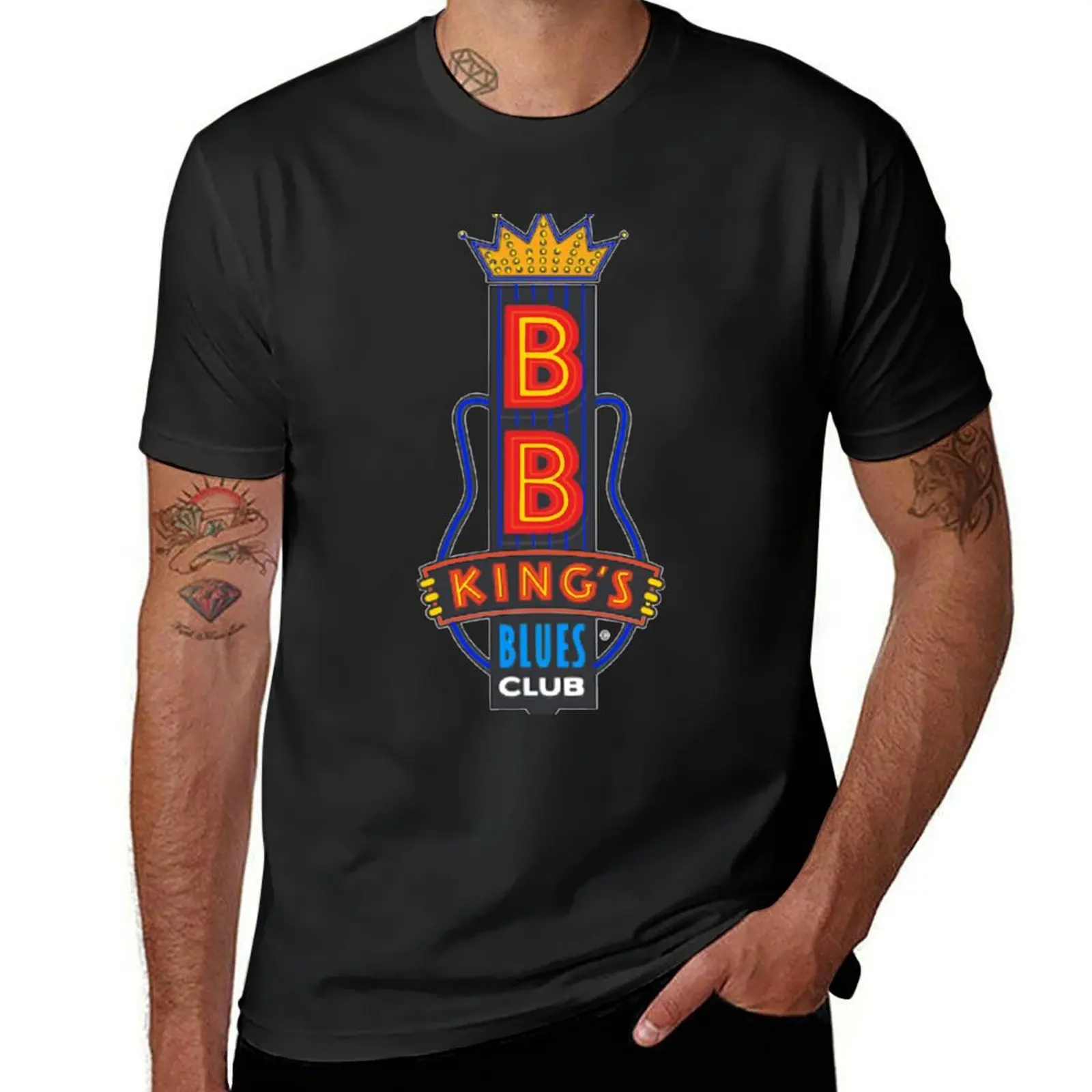 

Мужская летняя футболка Beale ST BB Kings
