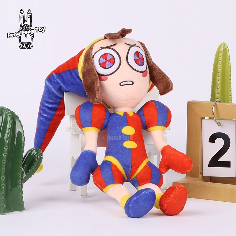 

Удивительная цифровая цирковая аниме-фигурка 30 см цирковой клоун кавайное аниме милая плюшевая игрушка Детские игрушки Хэллоуин Рождественский подарок