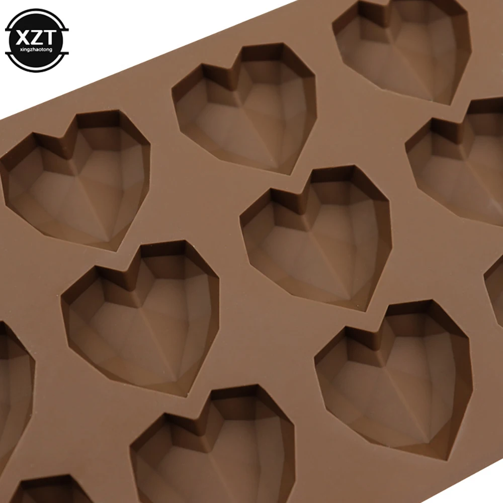 Moldes Silicona Corazon Molde De Silicona Corazón 3D - 6 Cavidades, Para Repostería, Grados Alimenticio Molde Silicona Corazones
