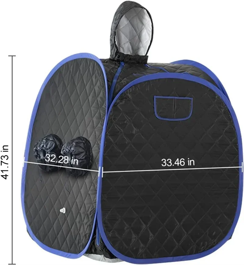 Portable Steam Sauna Tent  Full Body Home Sauna Spa, 1 Person or 2 Person Share Sauna No Sauna Steamer 3