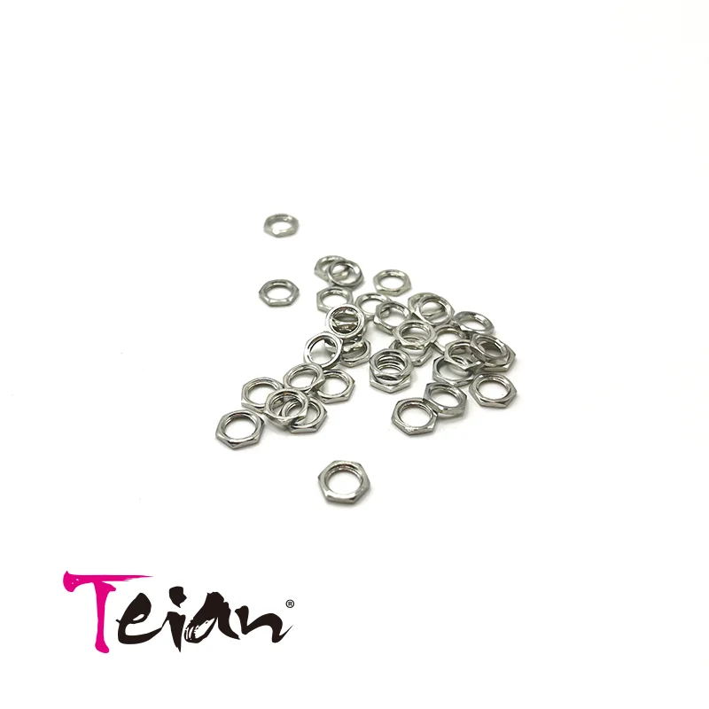 Nuts for 3.5mm Eurorack Jacks Phosphorus copper Hex Knurled Nuts 30 PCB per bag eurorack jack nuts