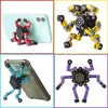Creative Transformable Fidget Spinners Stress Relief Sensory Toys Fingertip Gyros Spinner Party Favors ADHD Autism Kids Adults 3