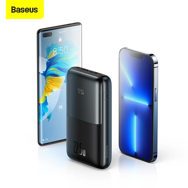 Baseus Power Bank 20000mAh 20W Wireless Magnetic Phone Charger Magsafe  Powerbank Fast Charging For iPhone 14