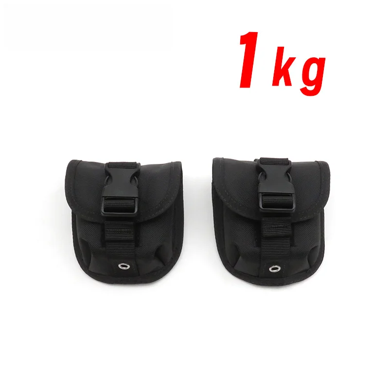 나일론 퀵 릴리스 패스너 웨이트 포켓 다이빙용 BCD 사이드마운트 1kg/2kg 나일론 웨이트 포켓 다이빙 액세서리