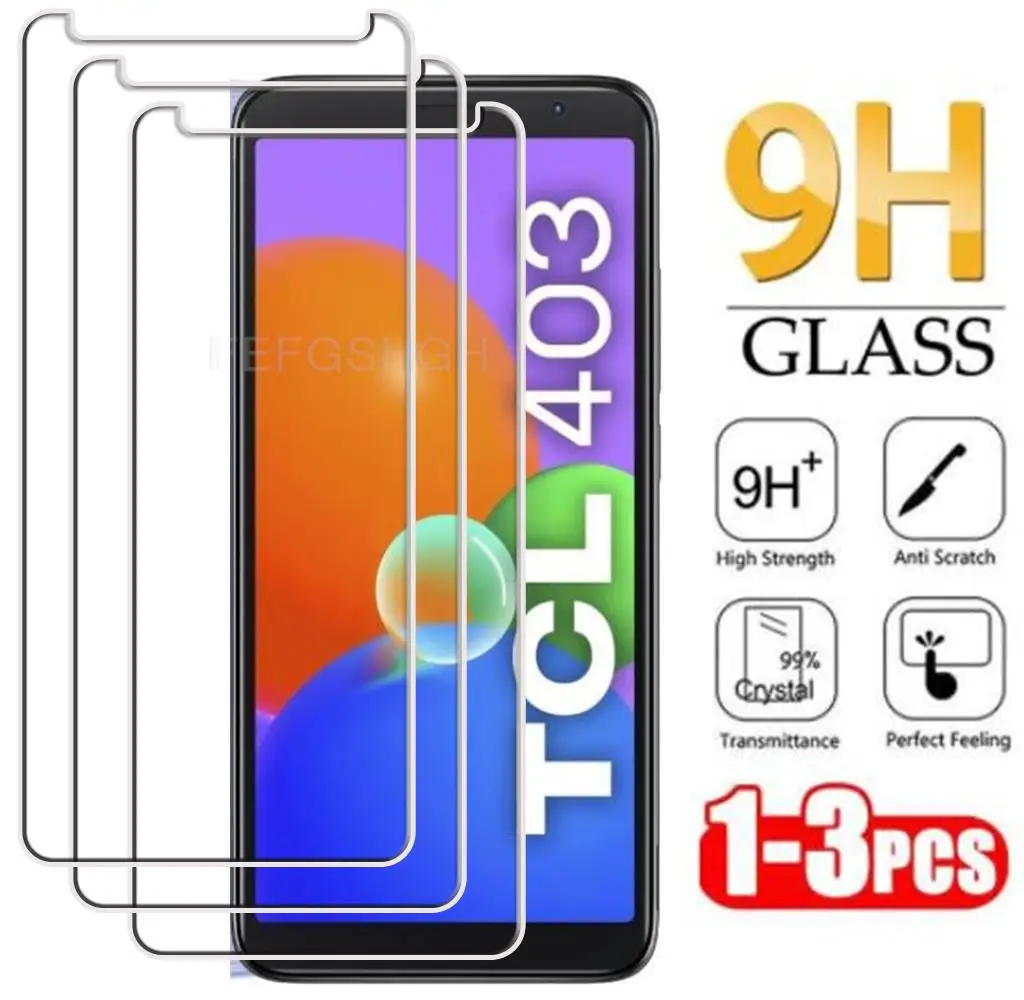 

HD Original Tempered Glass For Alcatel 1B (2022) 5.5" 5031D, 5031G 5031A 5031J TCL 303 Screen Protective Protector Cover Film