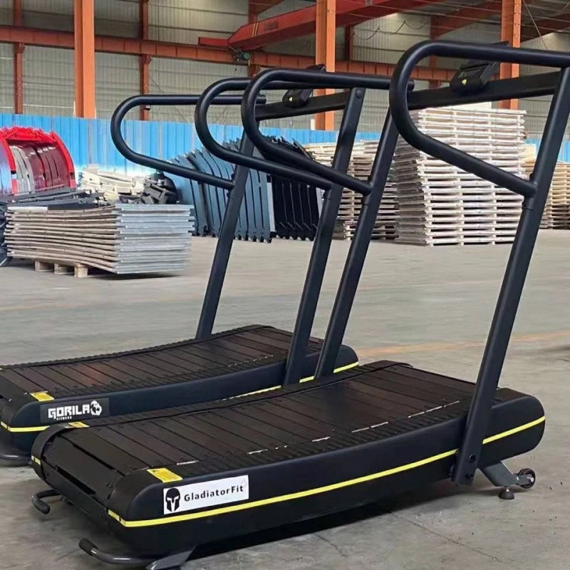 Popular Curved Unpowered Treadmill Foldable Treadmill Aerobic Exercise Cardio Training Folding Unplugged Commercial wa
